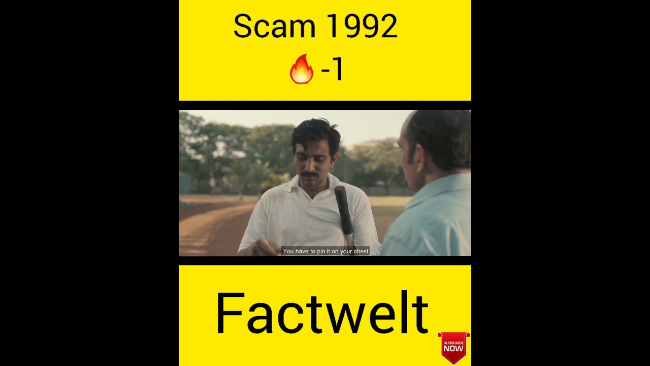 scam 1992 scene? | harshad meheta dialogue | #short #trendingshort