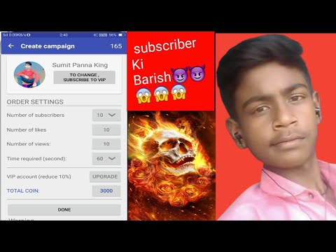 Subscriver Kaise Badhaye - 3 Minutes 1000 Real Subscriver -  Live Proof - Subscriver Badhaye  App