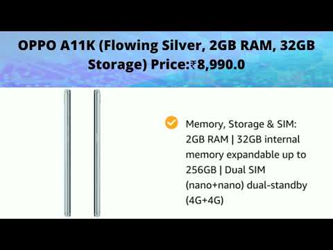 OPPO A11K (Flowing Silver, 2GB RAM, 32GB Storage)#shorts