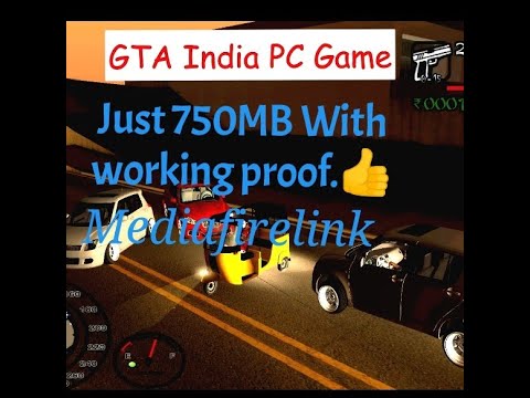 (750MB)GTA INDIA HIGHLY COMPRESSED IN JUST 750MB WITH WORKING AND INSTALLATION PROOF 100%Working☺️
