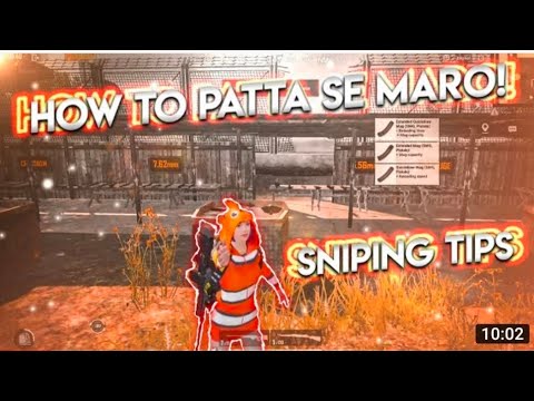 How to Handle Sniper Like Pro - Sniper Tips | Raj Gaming