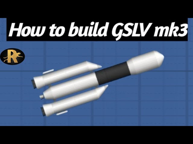 How to build GSLV MK 3 rocket in space flight stimulator(SFS)|1.5