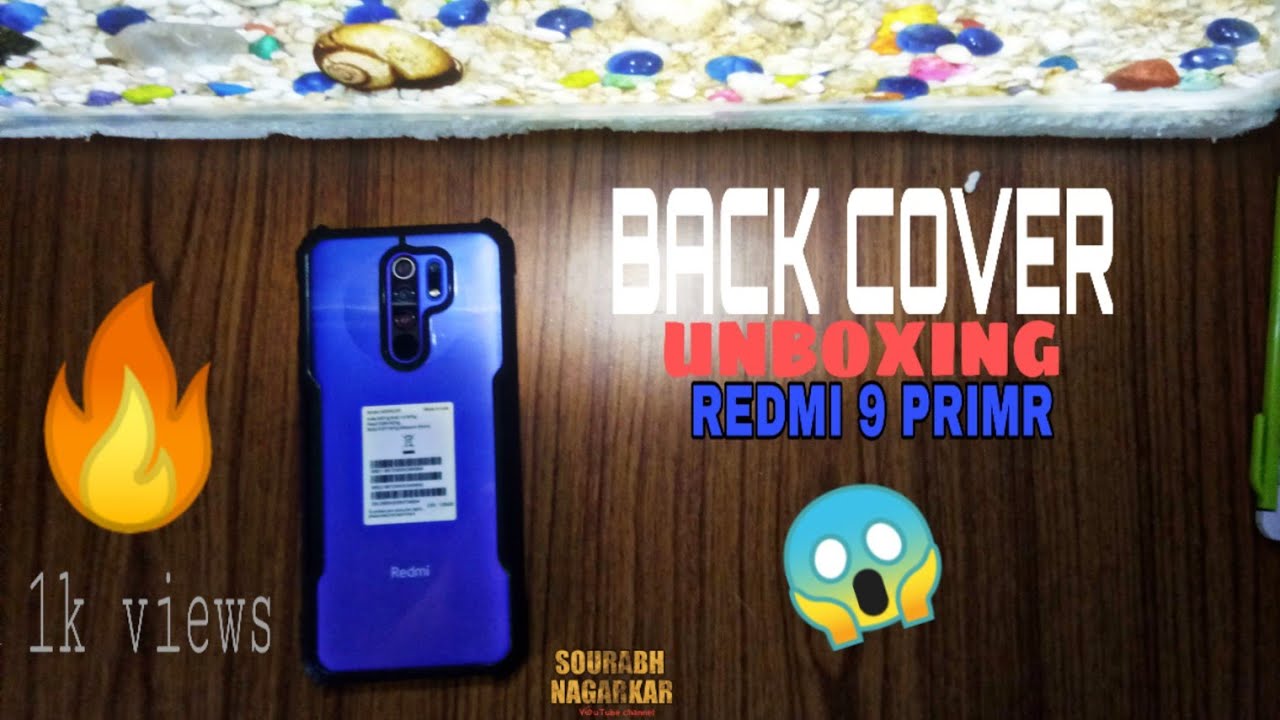 GLOBAL NOMAD Back cover Unboxing||Redmi 9 prime/poco C2(Transparent,Shock proof)||SOURABH NAGARKAR