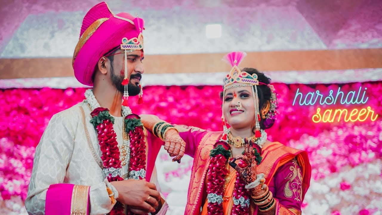 ??HARSHALI Weds SAMEER?? || Maharashtrian Cinematic Wedding || vlogging journey