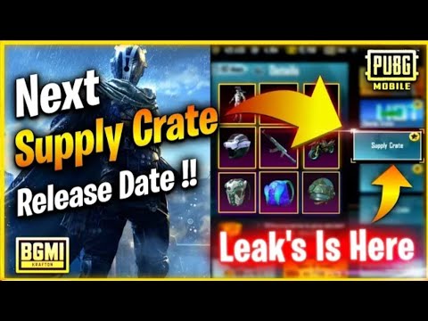 Supply Crate Release Date  Supply Crate Leaks / Supply Crate Kab Ayega / Supply Crate Leaks | BGMI ?