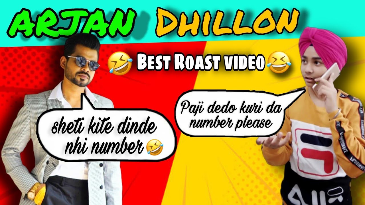 ARJAN DHILLON | Latest Punjabi Song | Roast Video|Gurpreetsingh Roast