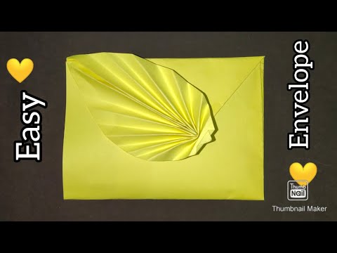 Envelope making with paper | tutorial |DIY| easyenvelope making|handmade#amazingcrafts50#envelope