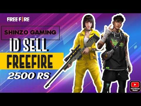 ID SELL TODAY FREE FIRE | OLD ID SELL FF TODAY | ACCOUNT SALE IN FREE FIRE |ID PRIZE 2500 | SHINZO
