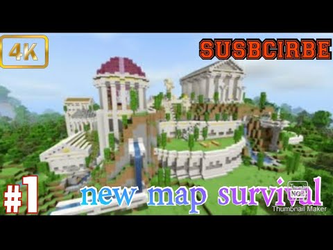 mcpe survival new map #1