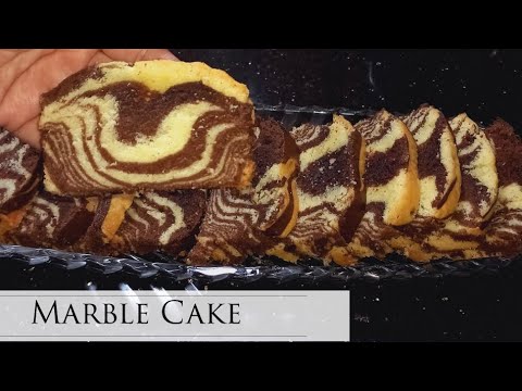 Marble Cake Recipe | Chocolate Marble Cake Oven & Without Oven Recipe | Cook With Sumara |