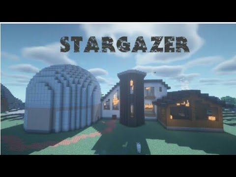 Star Gazer house Modern house minecraft modern Shaders HD
