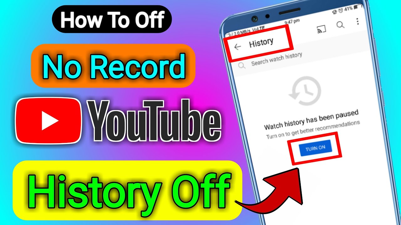 How To Off YouTube Watch History. | YouTube Watch History Ko Off Kaise Kare.