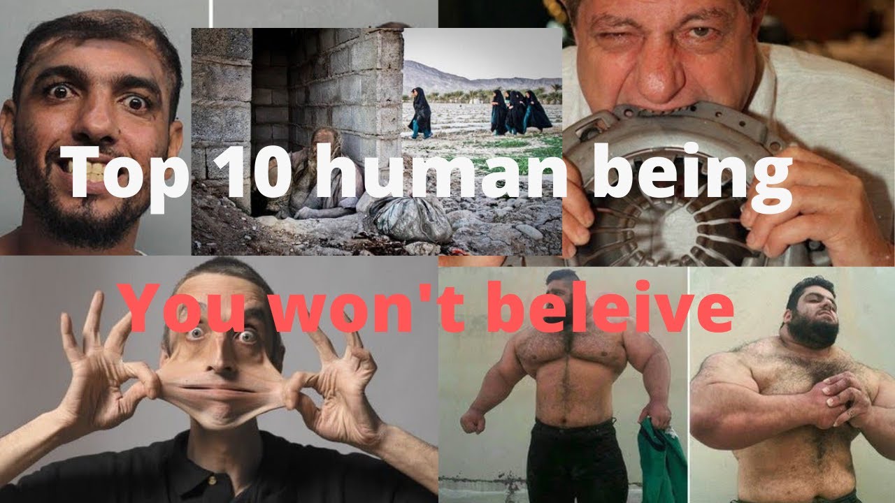Top 10 human beings you won't believe part 2..!!
