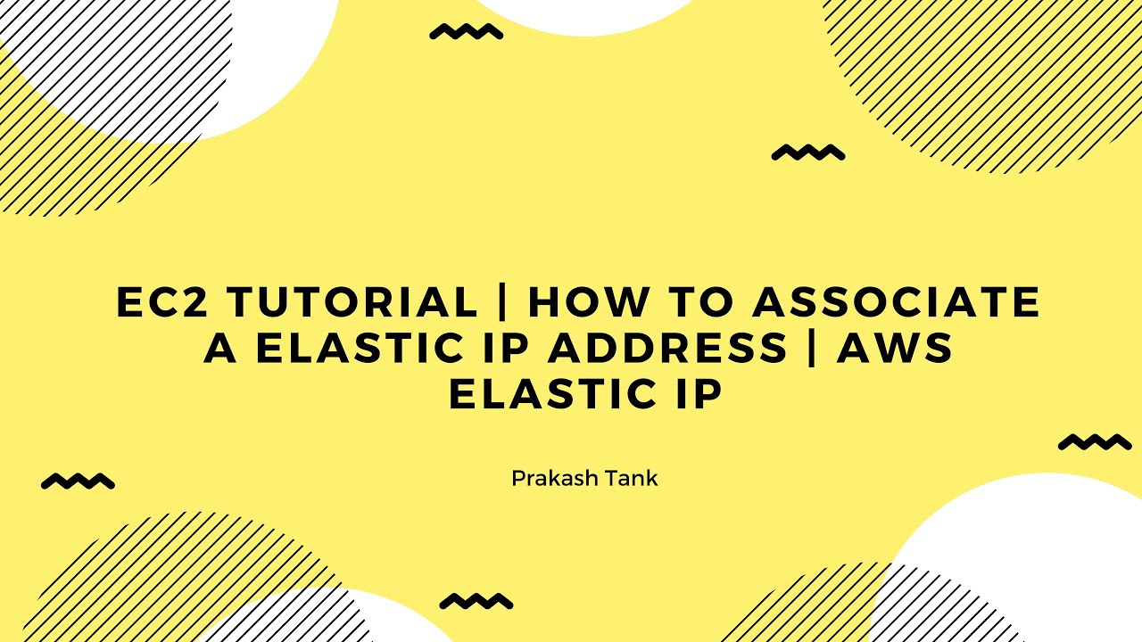 EC2 Tutorial | How to associate a Elastic IP address | AWS Elastic IP