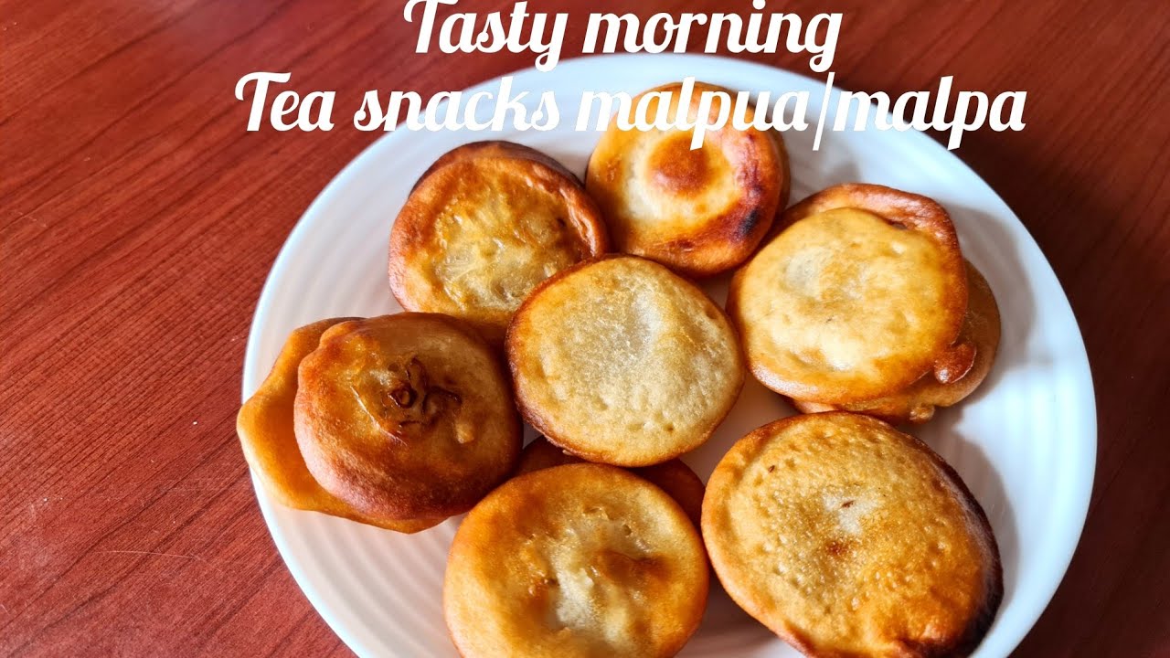 how to make soft and crispy malpua/malpa|| morning tea snacks||newari snacks