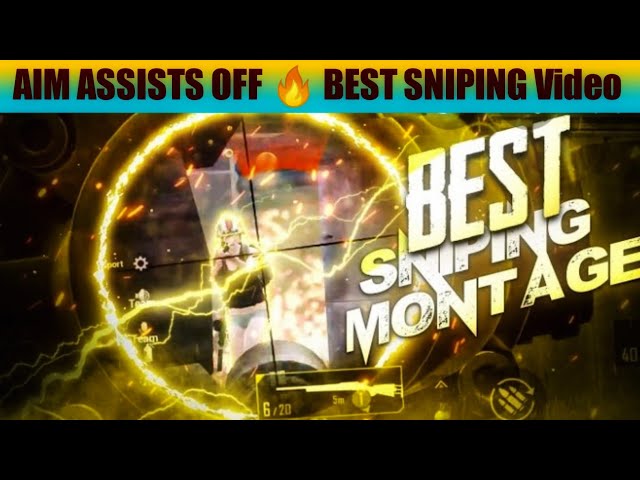 #shortvudeo. PUBG MOBILE BEST SNIPING AIM ASSISTS OFF??