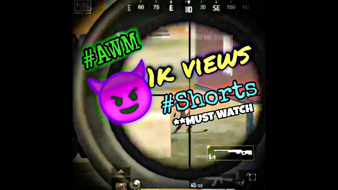 PUBG LITE #AWM HEAD SHOOT #shorts #shortvideo