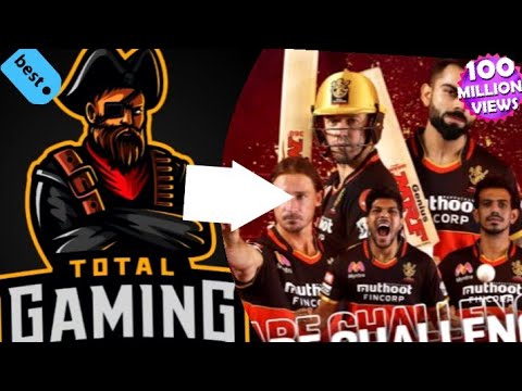 Total gaming is big fan of rcb team ,video with proof