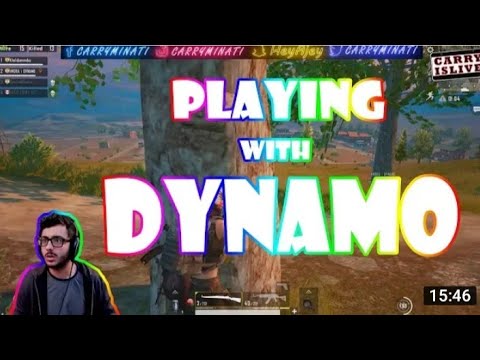 PLAYING WITH DYNAMO |CARRYMINATI |PUBG HIGHTHLIGTE