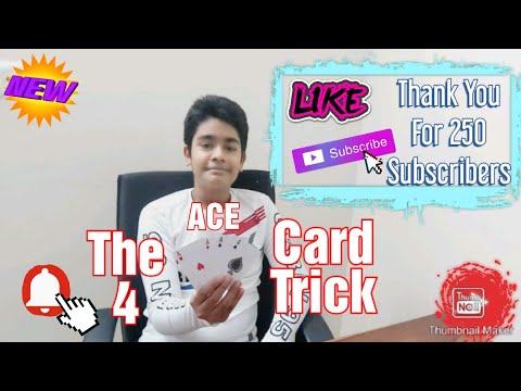 The 4 Ace card trick