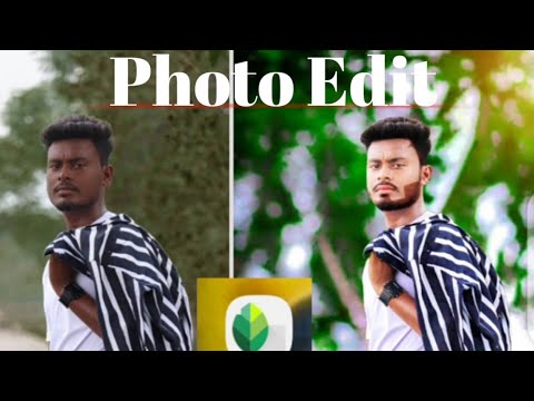 Photo edit video and background change video