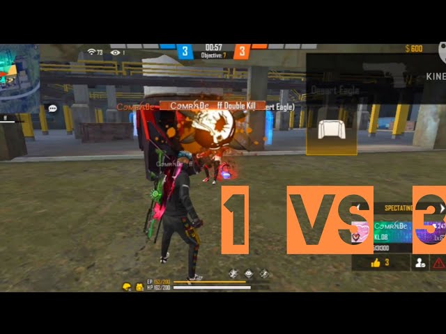 1 VS 3 ? FUNNY COUSTM MATCH? MUST WATCH THIS