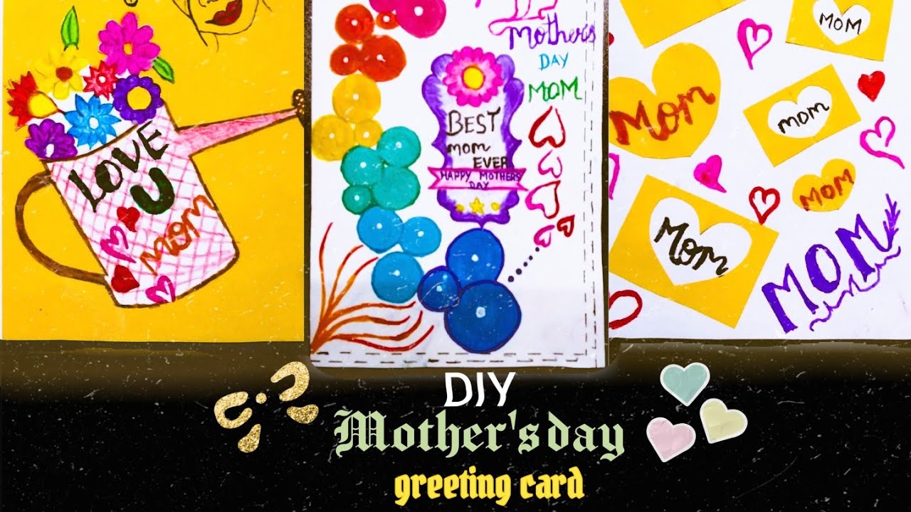 HOW TO MAKE MOTHER'S DAY GREETING CARD