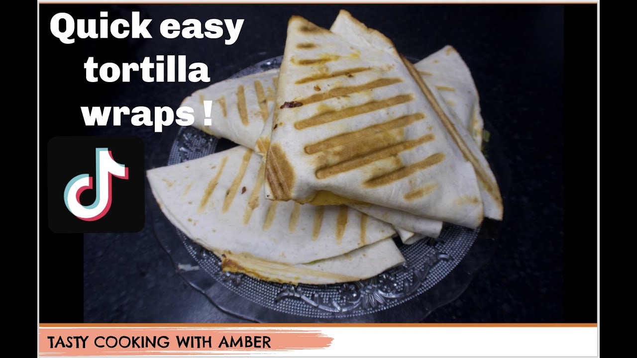 Tiktok Viral Wrap  #tortillawrap#chickencheesewrap#chickentortillawrap#toasted#tiktoktortillawrap