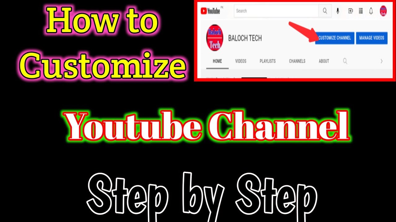 how to customize channel | new youtube  studio setting | baloch tech