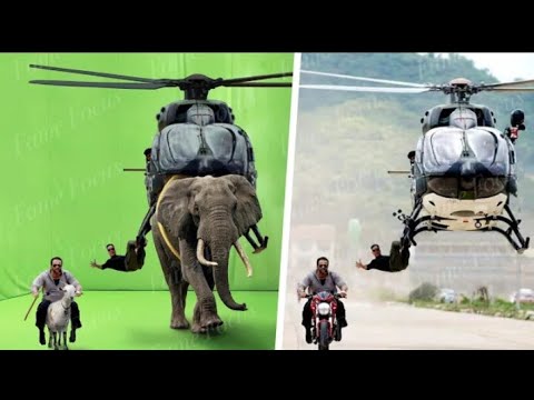Bollywood Vs Hollywood VFX - Before & After CGI Breakdown || Bollywood movies Shooting vs Hollywood