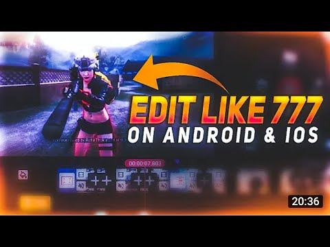 How to Edit Like 7 7 7 in Android & iOS?Sky Flicker Effect?White Glow   Velocity❤️Smooth SloMo #pubg