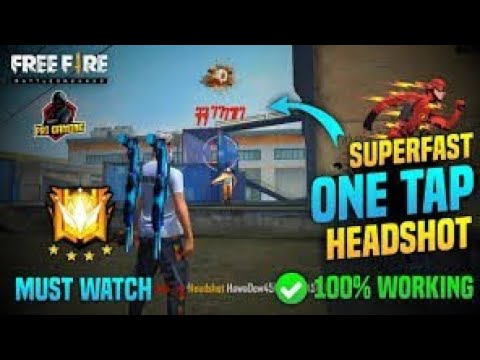 free fire one tap headshot || free fire one tap headshot trick || free fire one tap headshot setting