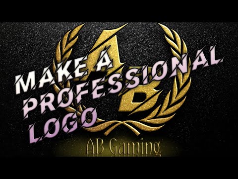 How to Make A Professional Logo. (Tutorial)