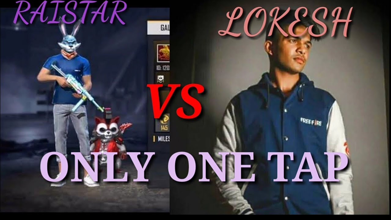 Raistar VS Lokesh Gamer One Tap|| Raistar Op Gameplay☺️??
