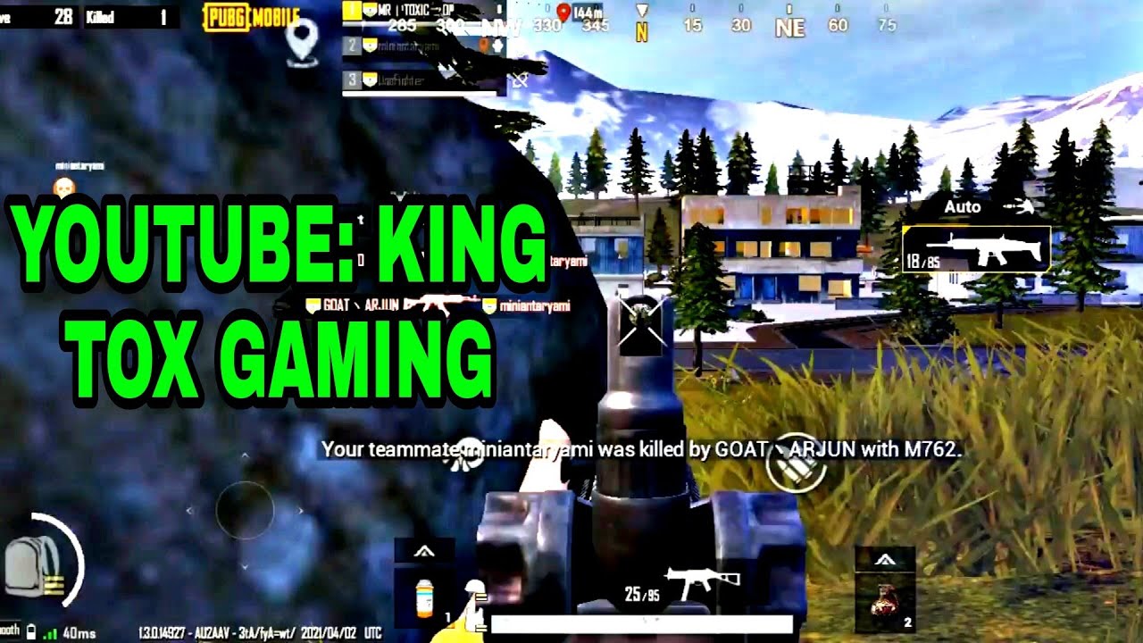 KING TOX GAMING #SHORT VIDEO LYRIC OPPO F17 PRO SQUAD VS SQUAD