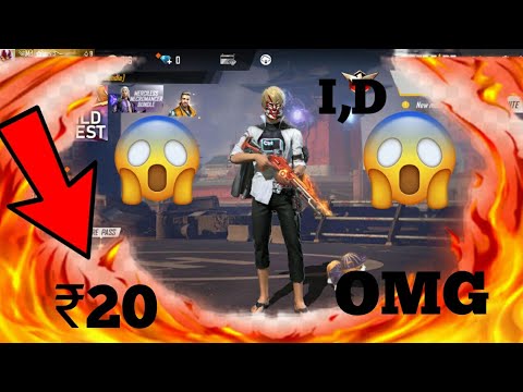 FREEFIRE ID ONLY 20 RS ? HIPHOP ID GIVEWAY || FREE FIRE ID SELL LOW PRICE - GERENA FREEFIRE