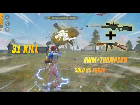 solo vs squad op gameplay || Sachin gaming
