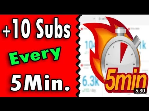 How to increase subscriber real subscriber free on 1day | 4000 hour watch time |