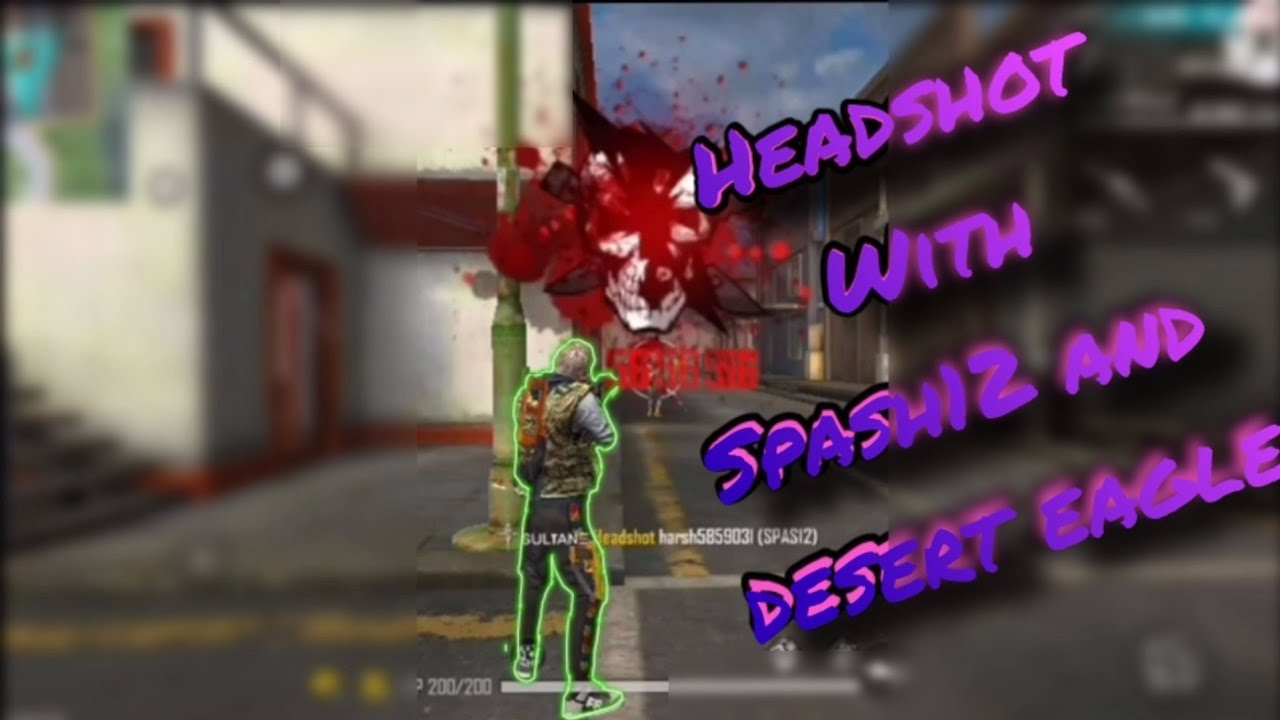 Headshot montage with Spash12 and desert eagle.      (Non copyrighted you can use this gameplay)