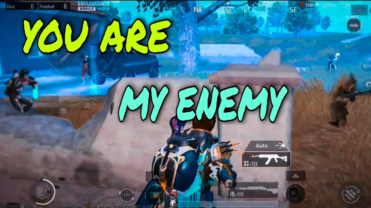 YOU ARE MY ENEMY ? - PUBG VELOCITY MONTAGE // YOU ARE MY ENEMY PUBG ATTITUDE STATUS ? #shortS #BGMI