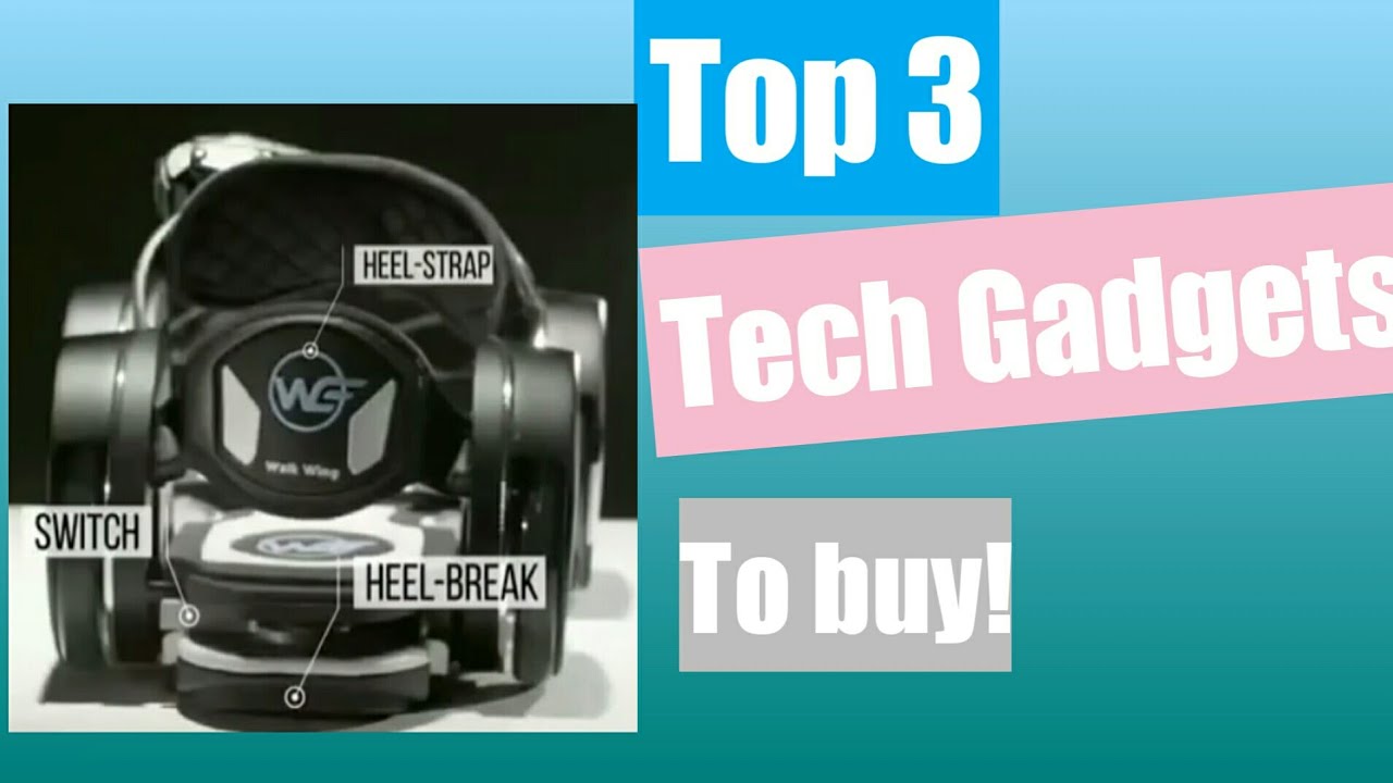 Top 3 Tech Gadgets you can find on amazon!