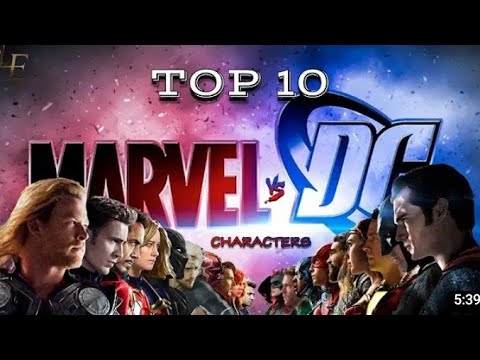 top marvel characters compere with DC characters| marvel avengers|@Dc superhero