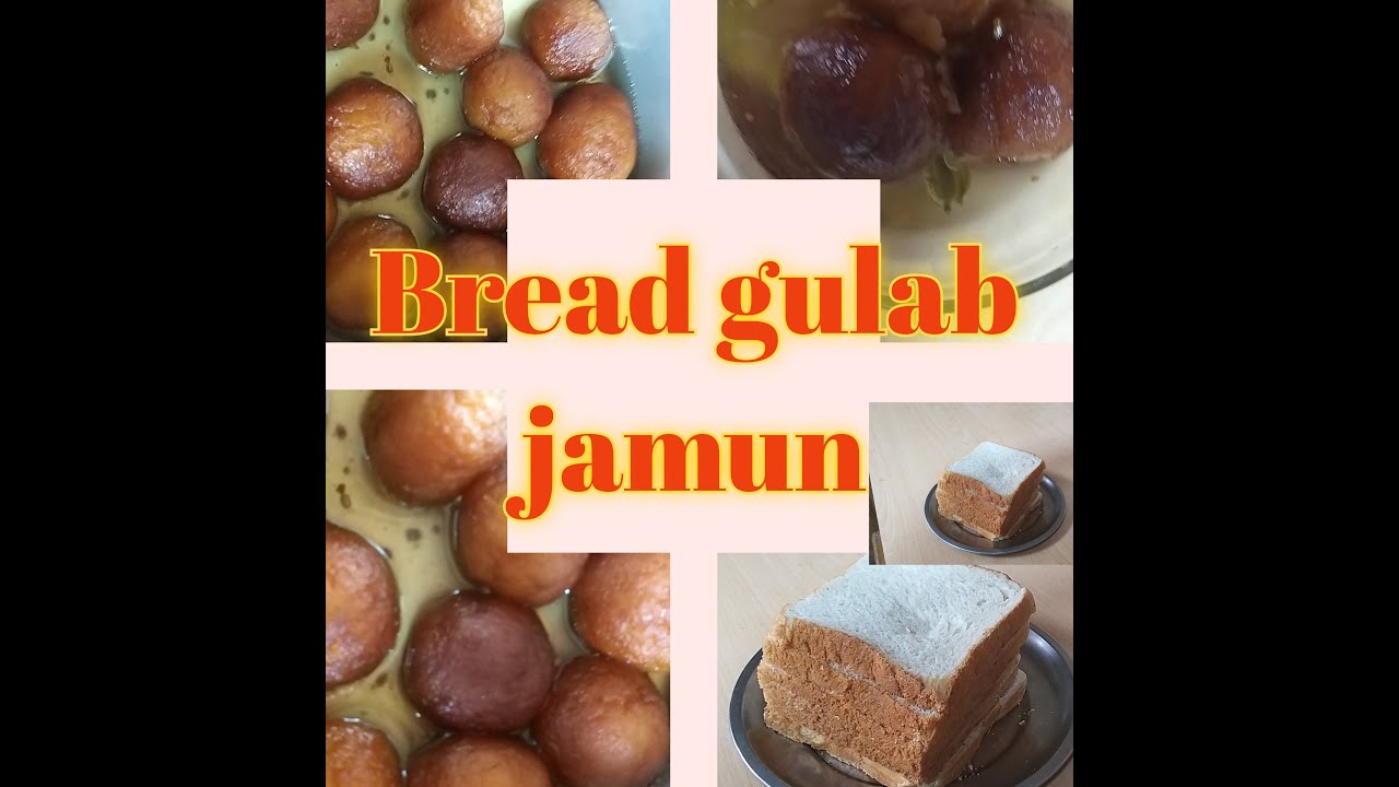 #delicious food |bread jamun|simple gulab jamun