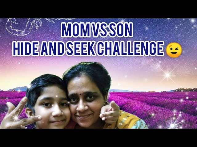 mom Vs son hide and seek challenge very interesting see till end of you want any videos comment me❤️