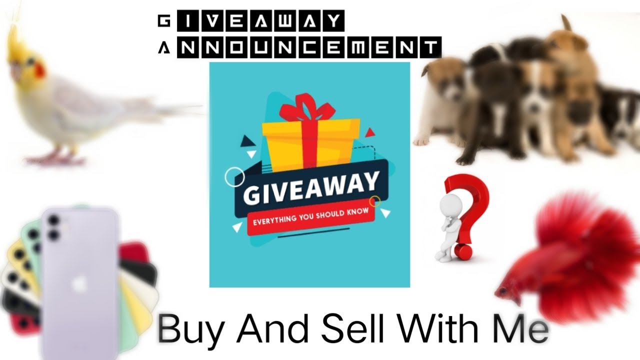 Our first giveaway || Buy And Sell With Me || Subscribe our channel for more videos ||