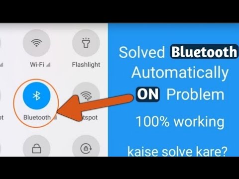 How to Solved Automatically turn on problem | bluetooth automatically on problem | hindi android