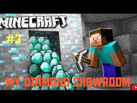 My DIAMOND SHOWROOM In Minecraft ||THUNDER ARMY X MINECRAFT||season1, EP 3 hindi