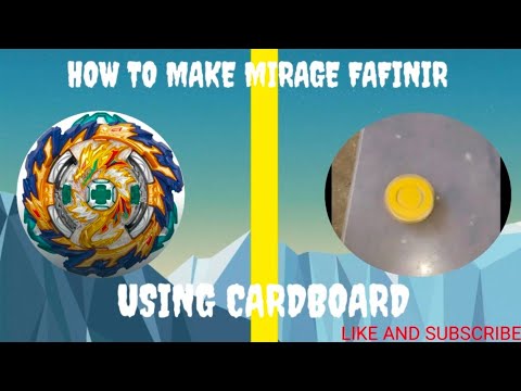MAKING MIRAGE FAFINIR on my subscribers comment | THE CROWDED WORLD | BEYBLADE