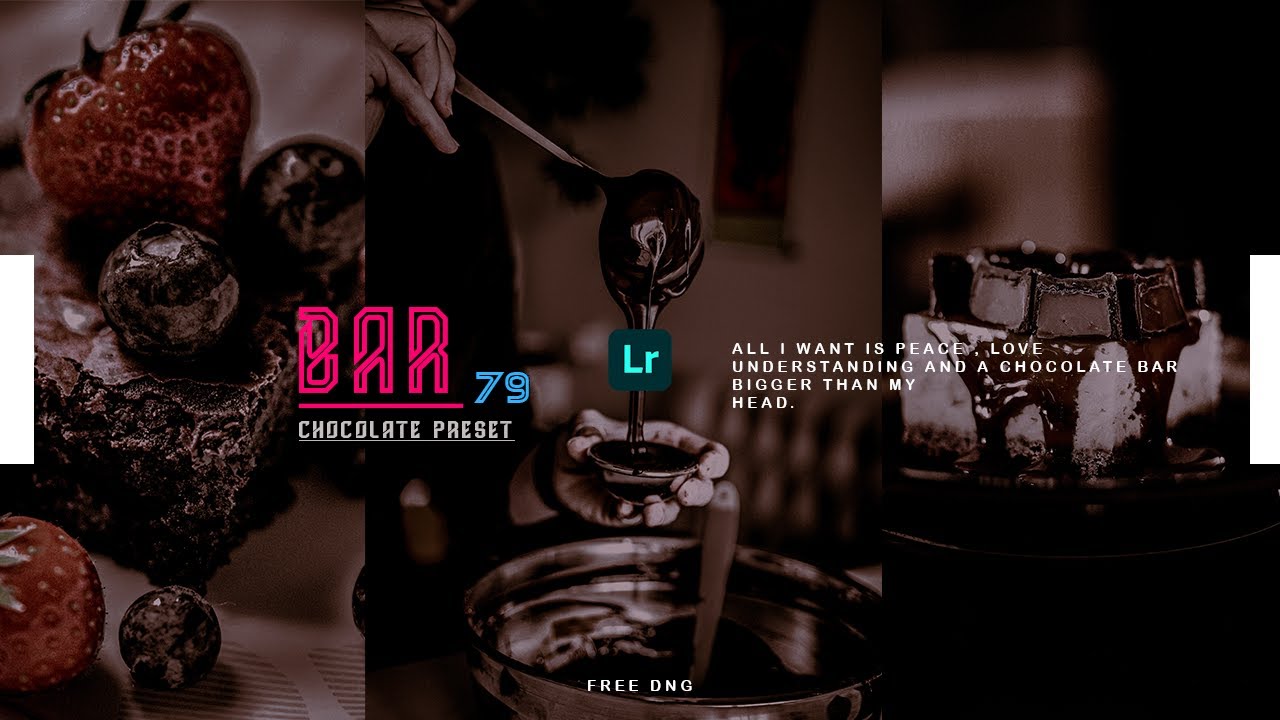 BAR 79 | Chocolate Preset | Adobe Lightroom Mobile | Free DNG | How to Edit Preset | ©ᴾʳᵉˢᵉᵗ