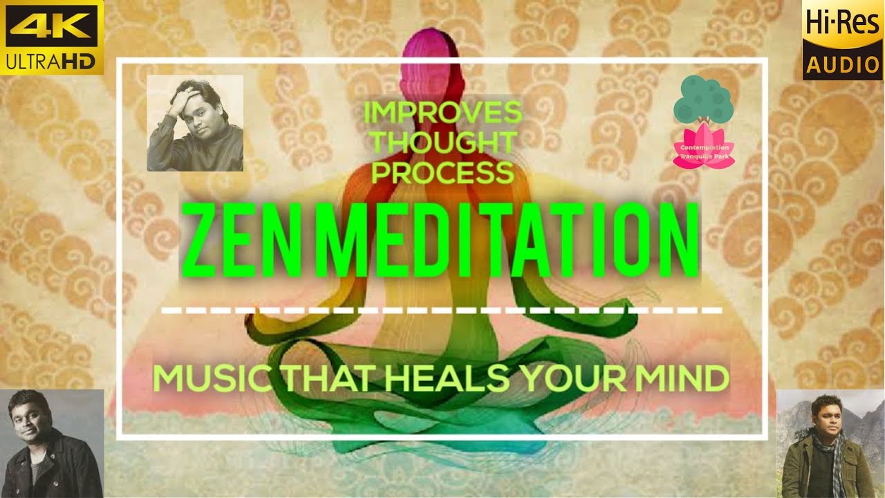 Zen Meditation in 4K-AmbientMusic|PianoMusic|SleepMusic|ReikiHealingMusic|CalmMusic|5.1SurroundAudio